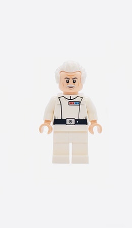 NY LEGO Star Wars | Admiral (Colonel) Wullf Yularen - Swept Back Hair (sw1470)