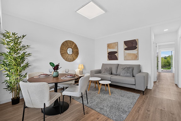 Totalrenovert og fullt møblert bungalow med flotte uteplasser - Fullt møblert og med hvitevarer inkludert
