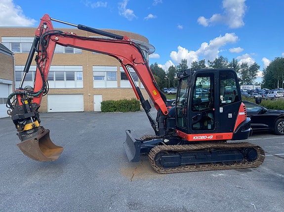 Kubota Kx080-4@ 2 of 13