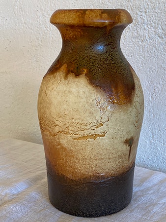 Vintage Scheurich 208-21 vase – West Germany Pottery / Fat Lava