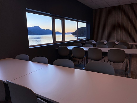 Kantine med verdens fineste utsikt?