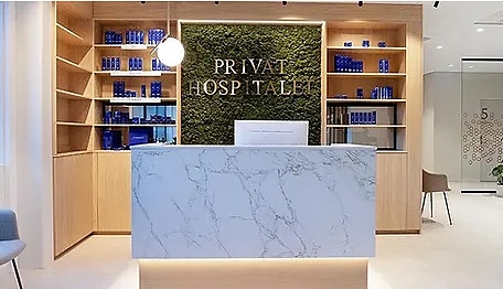 Resepsjon Privathospitalet Fana Medisinske senter og Bergen Spesialistklinikk