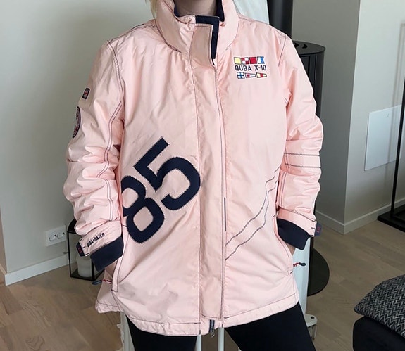 Ladies Jacket Quba X10 Quba Sails Pink Sailing Jacket Coat X10