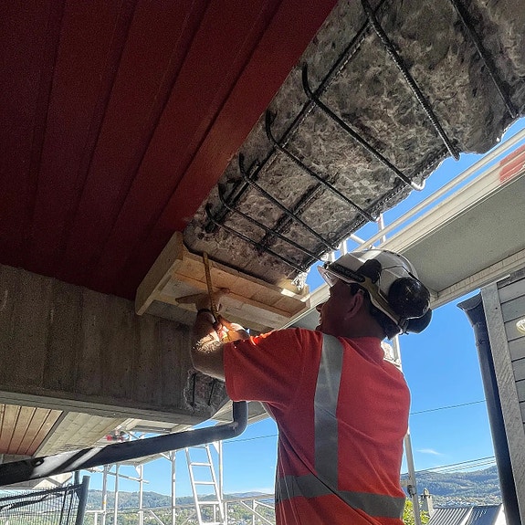 Betongrehabilitering. 
Vi utfører alt fra små borettslag og sameier til store private og offentlige aktører.