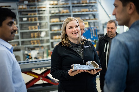 International and good working environment