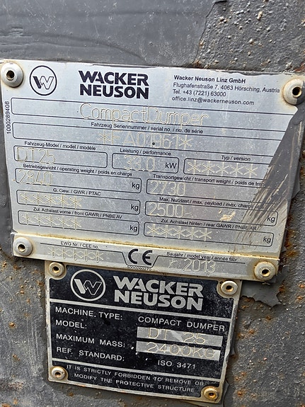 Wacker Neuson DT25 11 of 22