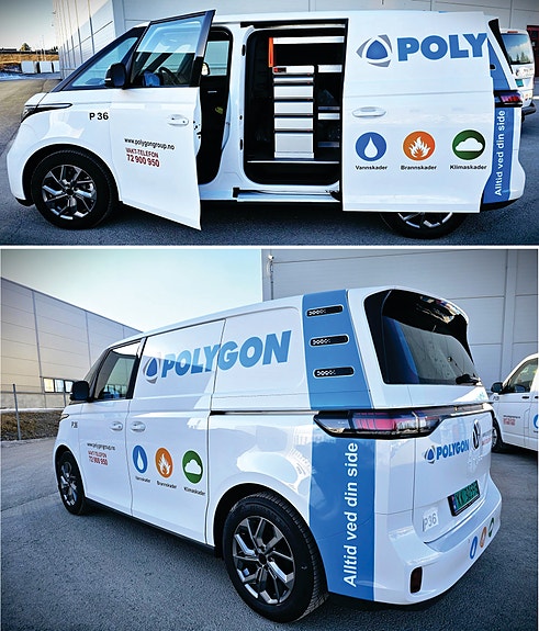 Siste bil levert til avd. i Steinkjer.