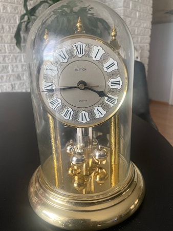 HETTICH Vintage Bord klokke Quartz W. Germany