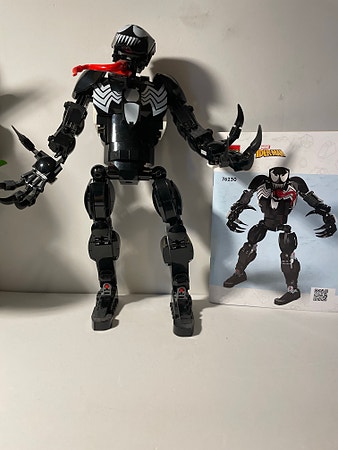 LEGO Marvel Venom med original ESKE, sett 76230