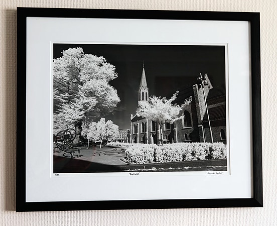 Kunsttrykk Kontrast - signert Giclee trykk fotografi kunst Moss interiør