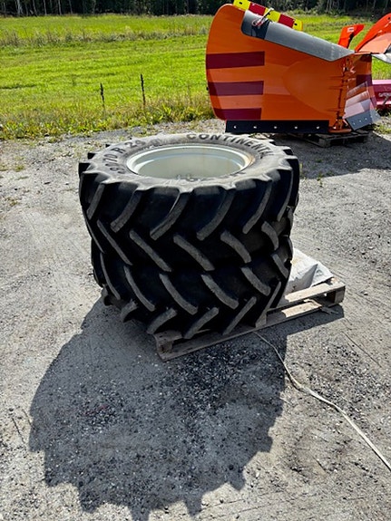 Continental Kompl hjul m/kjetting