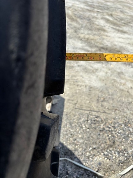 Continental Kompl hjul m/kjetting