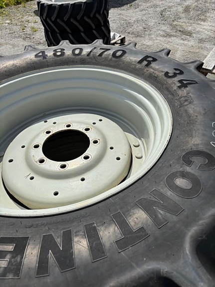 Continental Kompl hjul m/kjetting