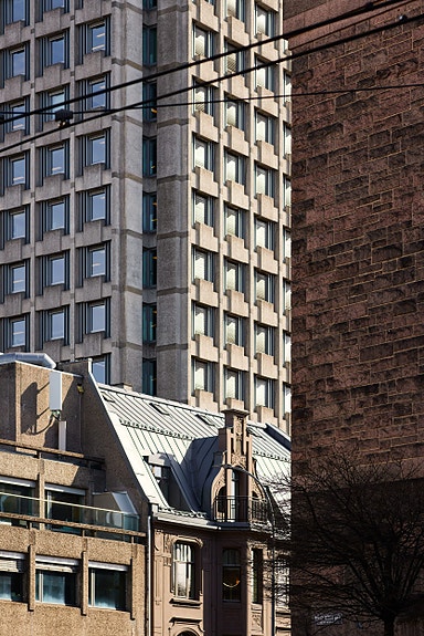 Sentral beliggenhet på Solli plass