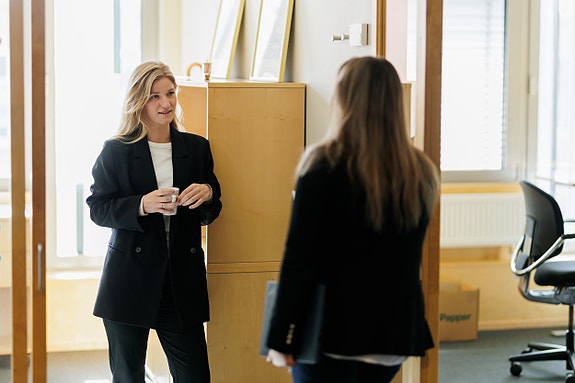 Lyse og fine lokaler med cellekontor