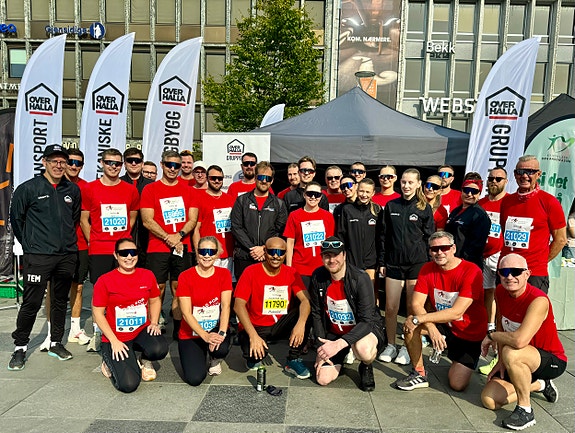 Ansatte på Trondheim Maraton