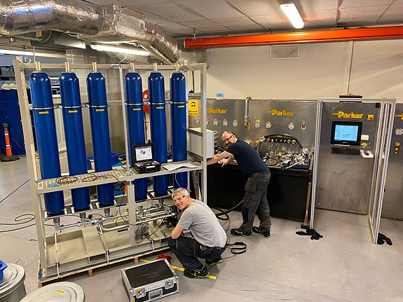 Serviceverksted / testbenk