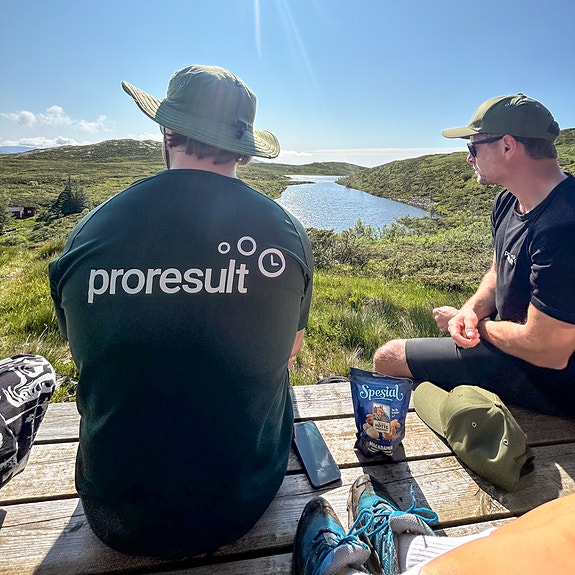 Firmatur på fjellet ved Førde