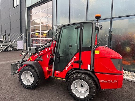 Weidemann 1260LP Med hytte/Norgesfavoritten!