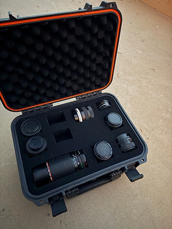 Gamle vintage linser-Canon FD linser, Helios 58mm, 35mm f2.8 m42 mount