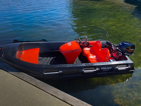 River 350 m/ Yamaha 9,9 / 15hk 5 of 7