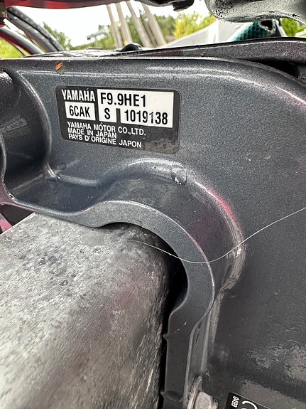 River 350 m/ Yamaha 9,9 / 15hk 7 of 7