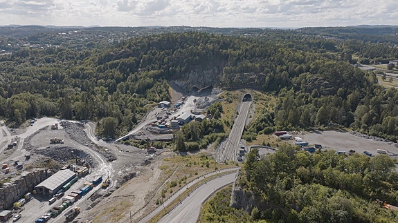 E18 Langangen-Rugtvedt, Grenlandstunnelen