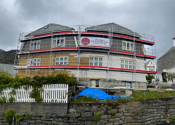 Vindu og fasadeprosjekt, typebyen Bergen