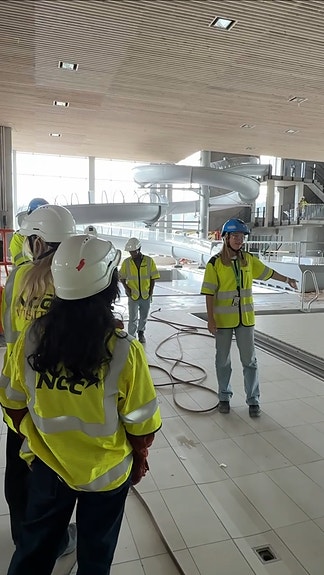 Befaring på nye Stovner bad