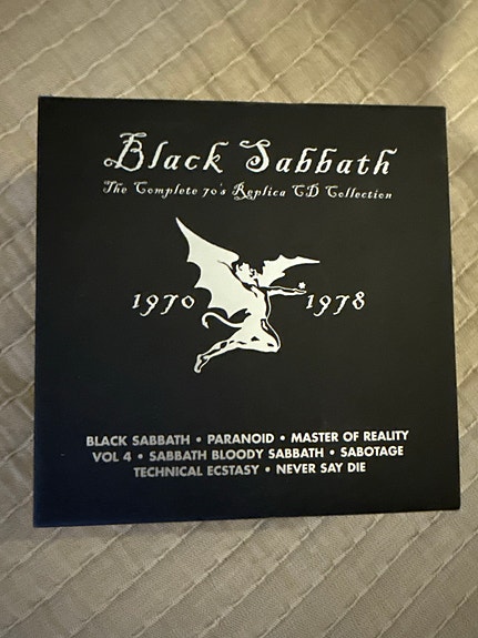Black Sabbath The Complete 70s Replica CD Collection 1970-1978