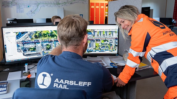 Aarsleff Rail AS logo