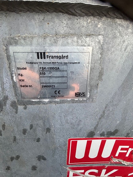 Fransgård FSK 1500 sandstrøer