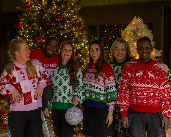 De fine folka som jobber på Roggens.