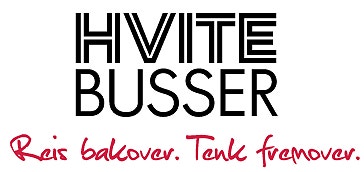 HVITE BUSSER logo