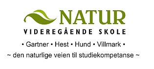 Natur videregående skole logo