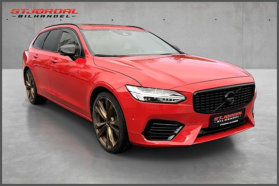 Bruktbil til salgs: Volvo V90 - 2017 - Rød - 408 hk - Stasjonsvogn ...