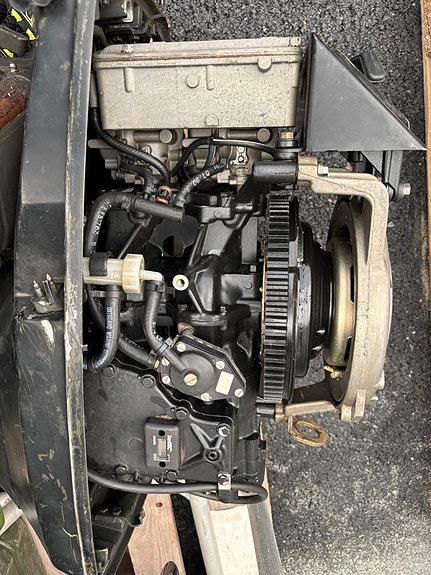 2 stk Evinrude 55 OHC       1993 mod Ny/ubrukt  og 2003 mod gått 73 timer 24 of 27