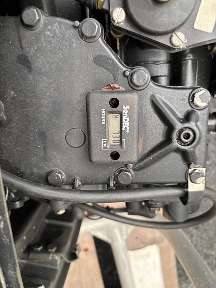 2 stk Evinrude 55 OHC       1993 mod Ny/ubrukt  og 2003 mod gått 73 timer 26 of 27