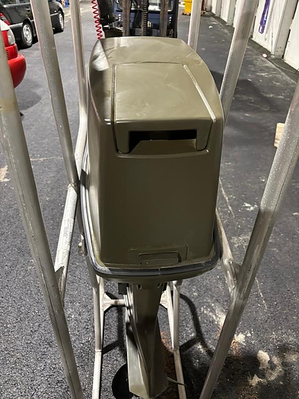 2 stk Evinrude 55 OHC       1993 mod Ny/ubrukt  og 2003 mod gått 73 timer 7 of 27