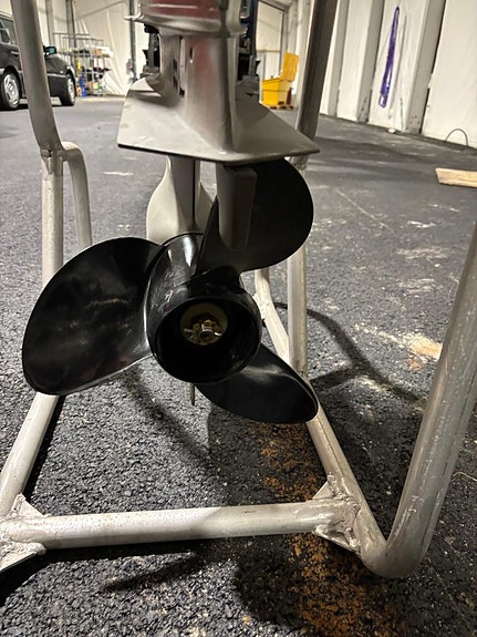 2 stk Evinrude 55 OHC       1993 mod Ny/ubrukt  og 2003 mod gått 73 timer 13 of 27