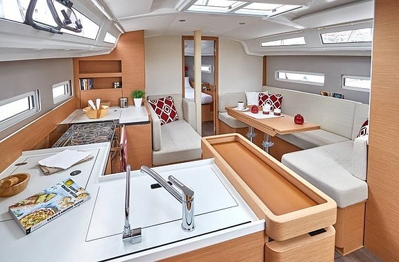 Jeanneau Sun Odyssey 410 – «Just in Time» kampanje – leveringsklar JUNI 5 of 5