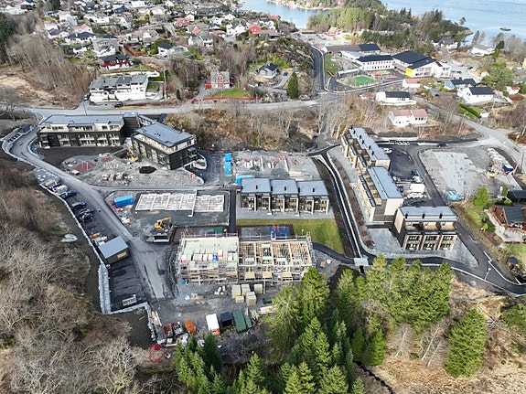 Maimyra på Brattholmen - Prosjekt under bygging