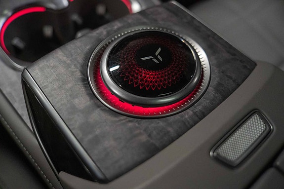 Det er også innebygget luftfrisker i bilen