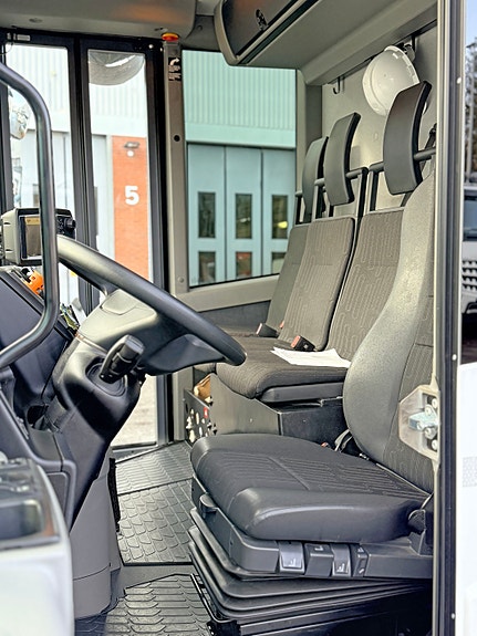 Mercedes-Benz e- Econic 300L 6X2/4 Elektrisk renovasjonsbil Faun Variopress, se video. 10 of 19