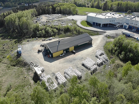 Obio sin pyrolysefabrikk på Rudshøgda