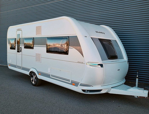 Hobby 495 UL Maxia | Ny campingvogn - rekordlav pris! | Enkle senger, U-sittegruppe bak
