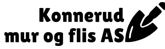 Konnerud mur og flis as logo