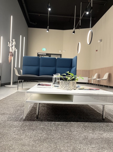 Her er venterommet i Slemmestad