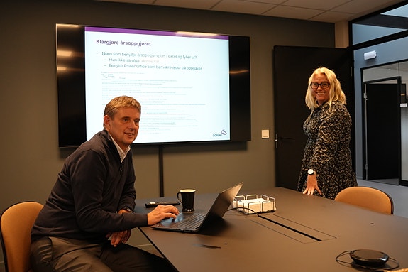 Vi har gode lokaliteter.