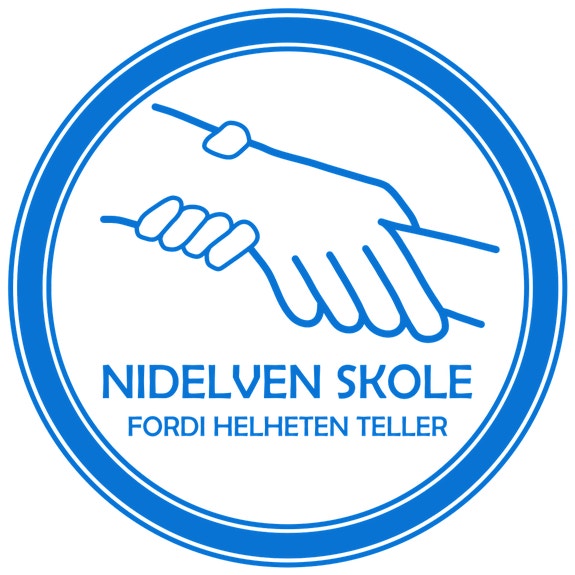 Nidelven skole logo
